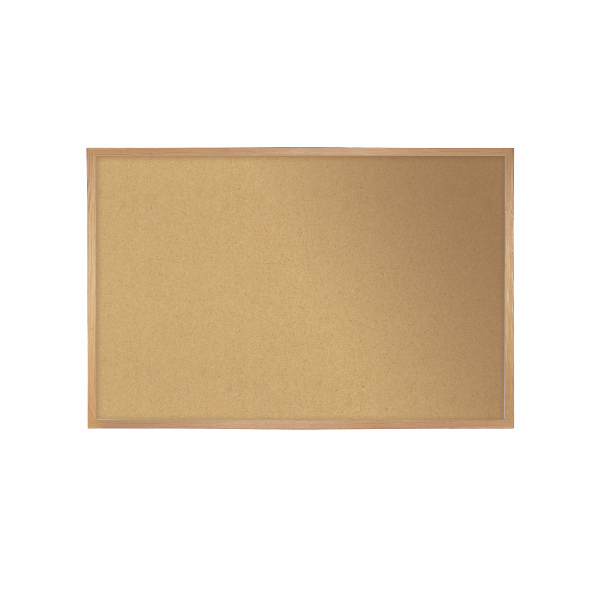 Ghent, Cork Bulletin Board w/ Wood, 3ft.x4ft., Color Finish Natural, Model# 1434-1
